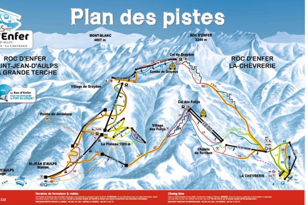 Les Cimes, Chaleureux Studio 4 Pers, 50M Du Telecabine, Vue Degagee Sur Les Pistes, Draps Non Compris Saint-Jean-dʼAulps Exterior foto